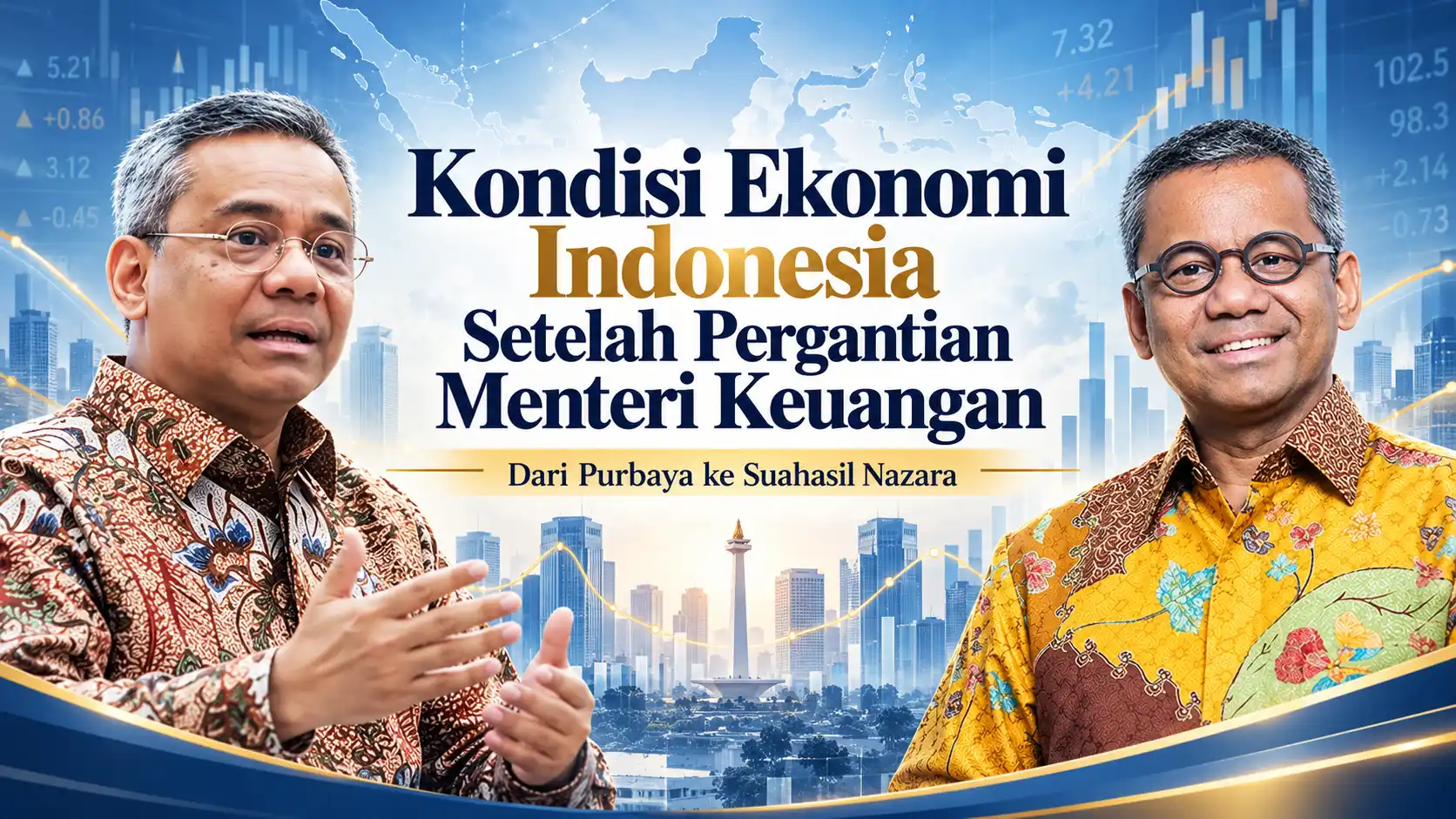Kondisi Ekonomi Indonesia Setelah Purbaya Digantikan Suahasil